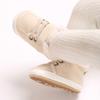 Baby Snow Boots with Hook and Loop Closure Lined Winter Boots for Infant Boys Girls