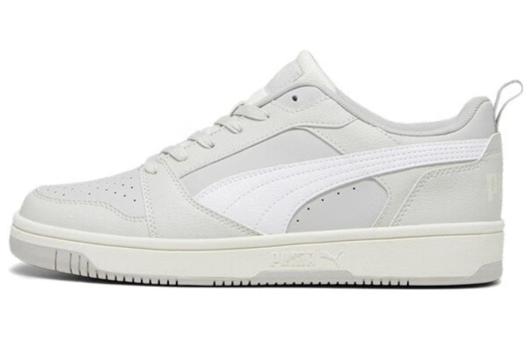 

PUMA Rebound V6 Low Ash Gray White 392328-10 39