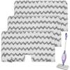 Steam Mop Replacement Pads for Shark Steam Mop S2001UK S1000UK S1000A S1000C Pocket Mop,Microfiber Washable Dirt Grip Pads Refill Soft Steam