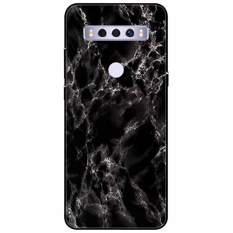 Case For TCL 10 SE Cover Marble Soft Silicone Fashion TPU Back Bumpers for TCL 10SE T766U T766H Protective Funda for TCL10SE