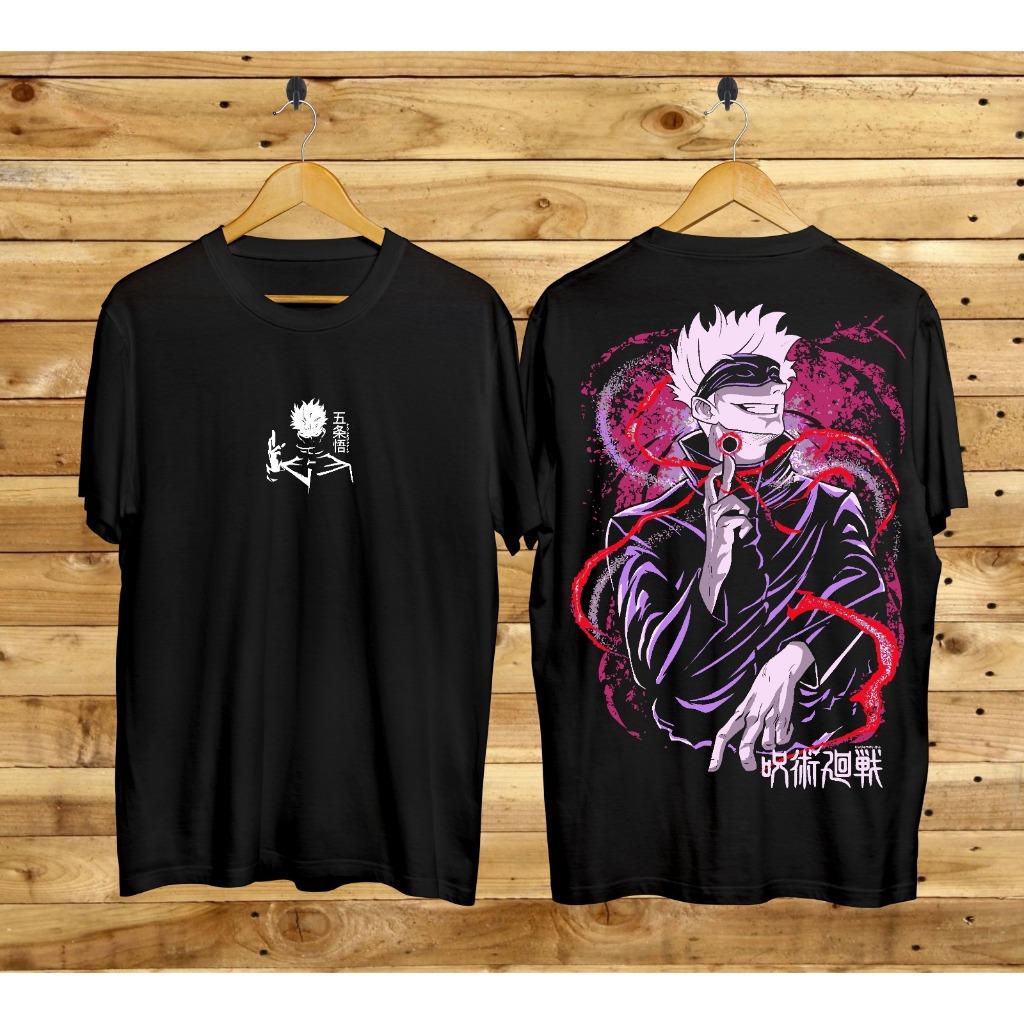 Japanese Animation Men's Cotton T-shirt Summer New Retro Fashion T-shirt Men and Women Parent-child Japanese Animation