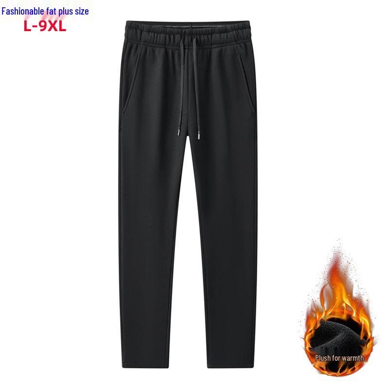 Men's Trendy Stand-Up Collar Fleece Sweatshirt, L-9XL, for Autumn/Winter