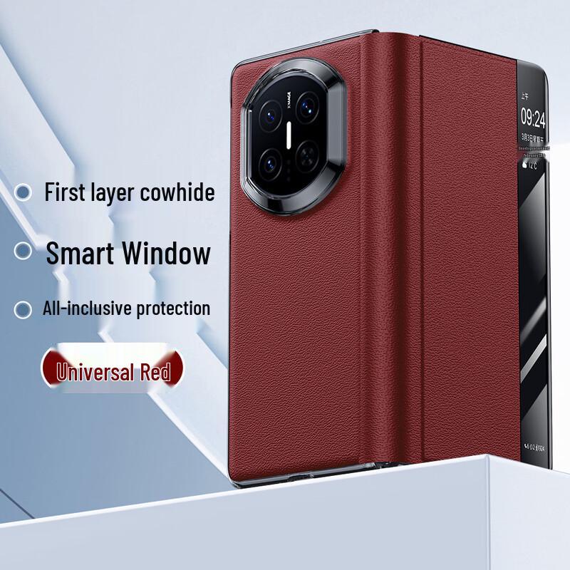 Чехол Chuangjiashuo из натуральной кожи с защитой на 360° для Huawei Mate X7 Huawei Mate X7