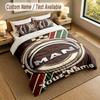 Bedding Set 1 Duvet Cover 2 Pillowcases MAN Truck Print Soft Bed Linen Bedroom Decor