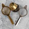 New 1set Reusable Fine Tea Strainer Filters Kongfu Stainless Steel Mesh Colander Reusable Teapot Infuser With Handle