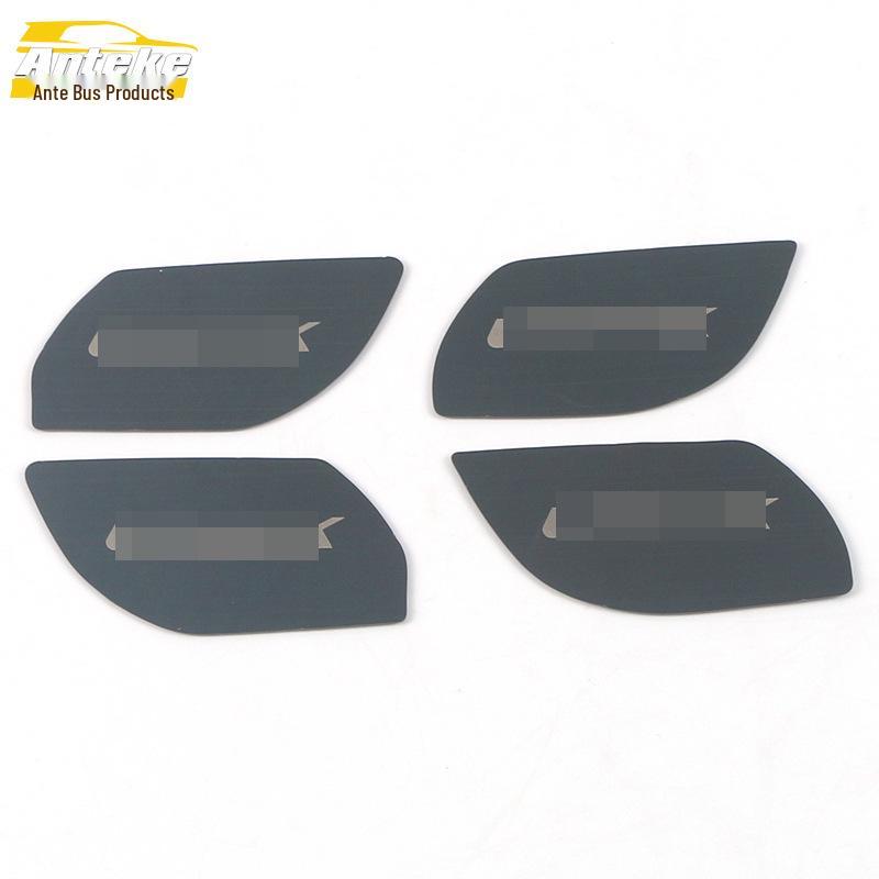 

Стальные накладки-протекторы на внутренние дверные чаши для 21 UNI-K: Защитная декоративная пленка от царапин