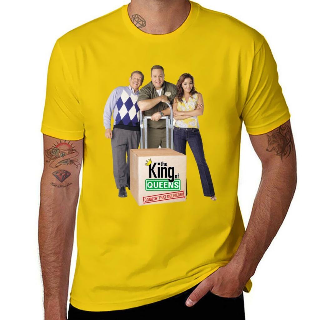 The King of Queens Tshirt Cute Tops Heavyweights Sports Fans Mens T Shirts Casual Stylish