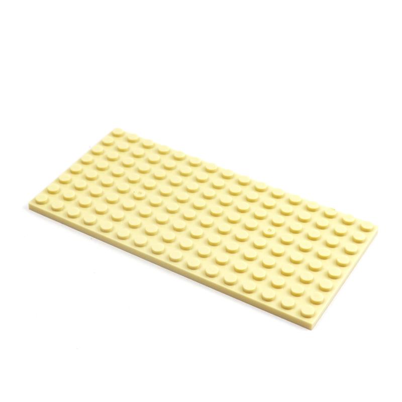 4 Pieces Base Plate 8x16 Dots Assemble Particles Building Blocks 92438 Bricks Set DIY Classic Educational Toys for Boys Girls