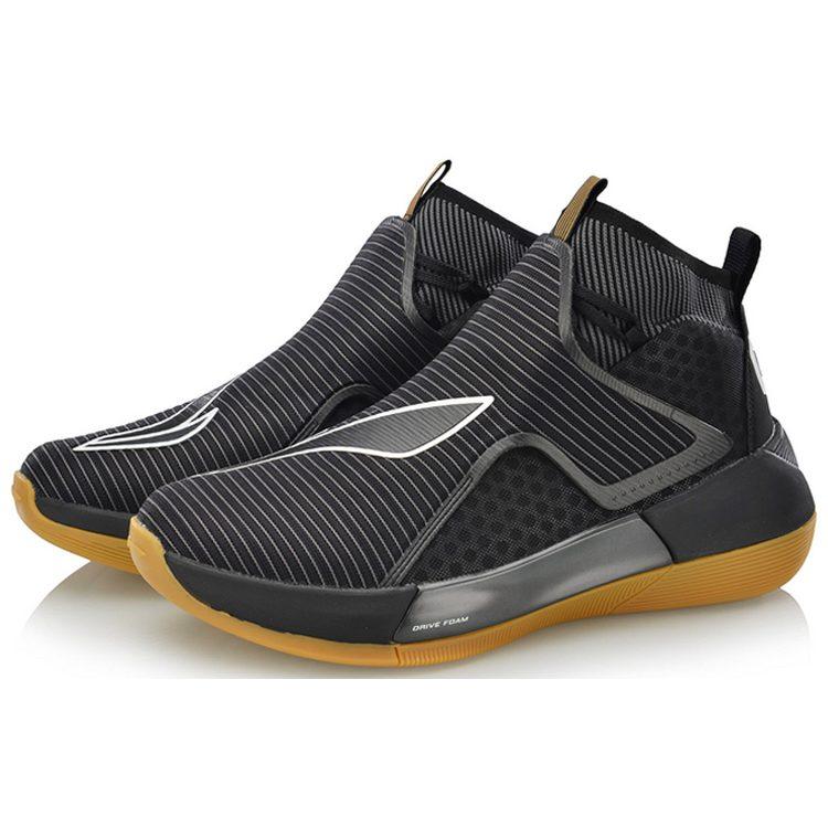 Li Ning YuShuai 12 Textile, Synthetic Leather, TPU Cushioning Slip Resistant Abrasion Resistant Coverage ABAN049-1