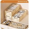 Space Saving Cabinet Storage Box Plastic Expandable Organizer Durable Retractable Storage Box  Home