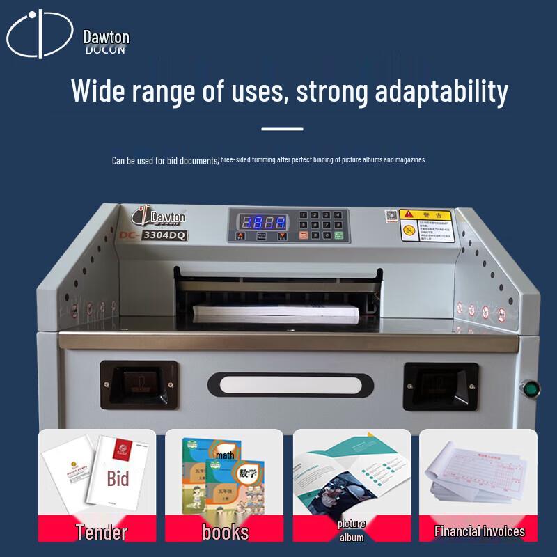 DOCON DC-30+ Thermal Binder & DC-3304DQ Electric Paper Cutter Combo CN Plug (adapter Included)