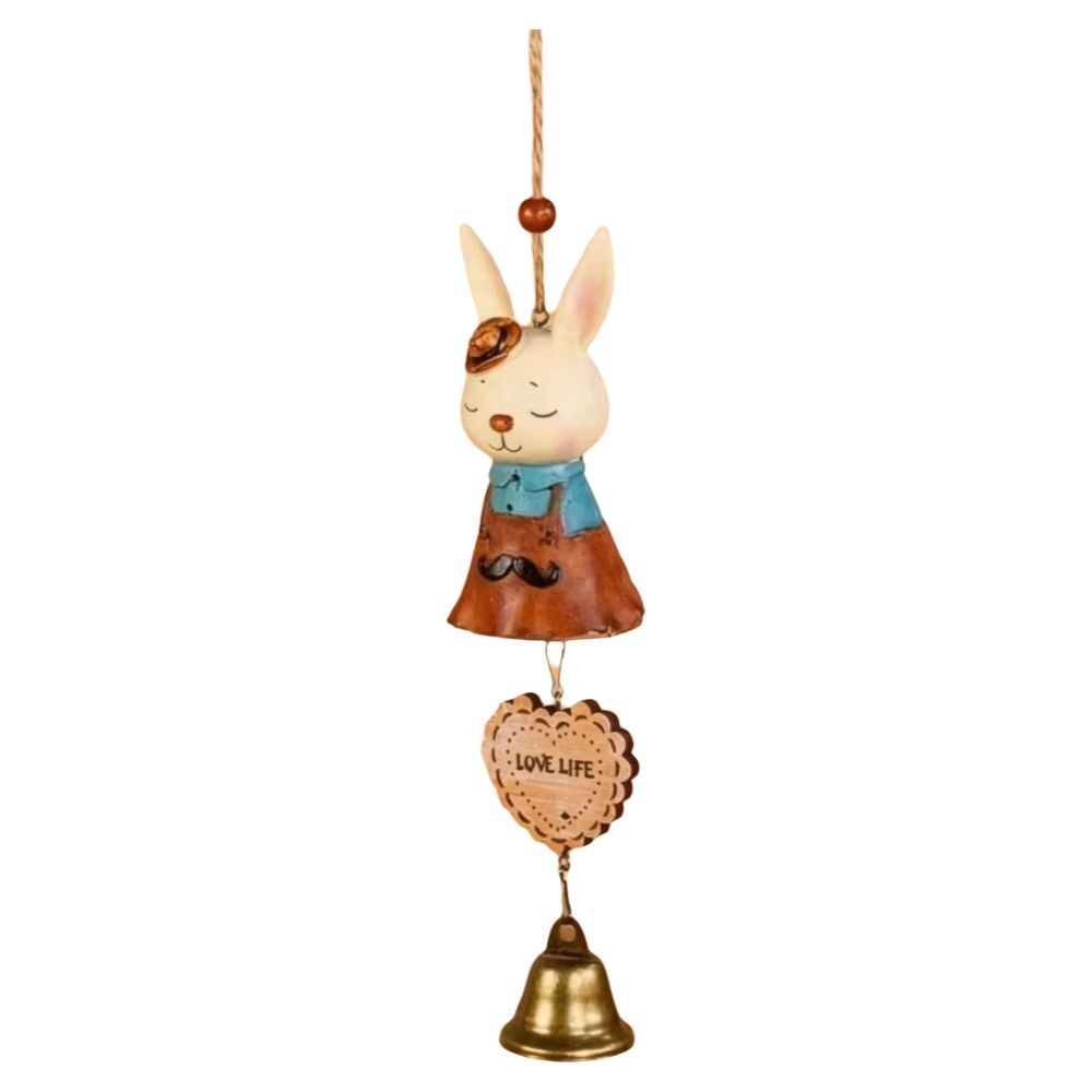 Copper Japanese Wind Chime Cartoon Animal Wind Music Pendant New Hanging Pendant  Window Decor