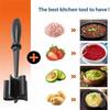 1Pcs 5 Blade Heat and Slip Resistant Meat Chopper for All Cookware