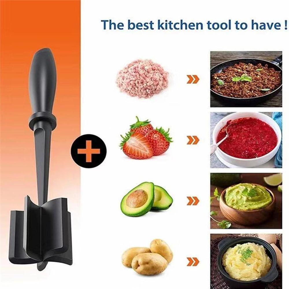 1Pcs 5 Blade Heat and Slip Resistant Meat Chopper for All Cookware