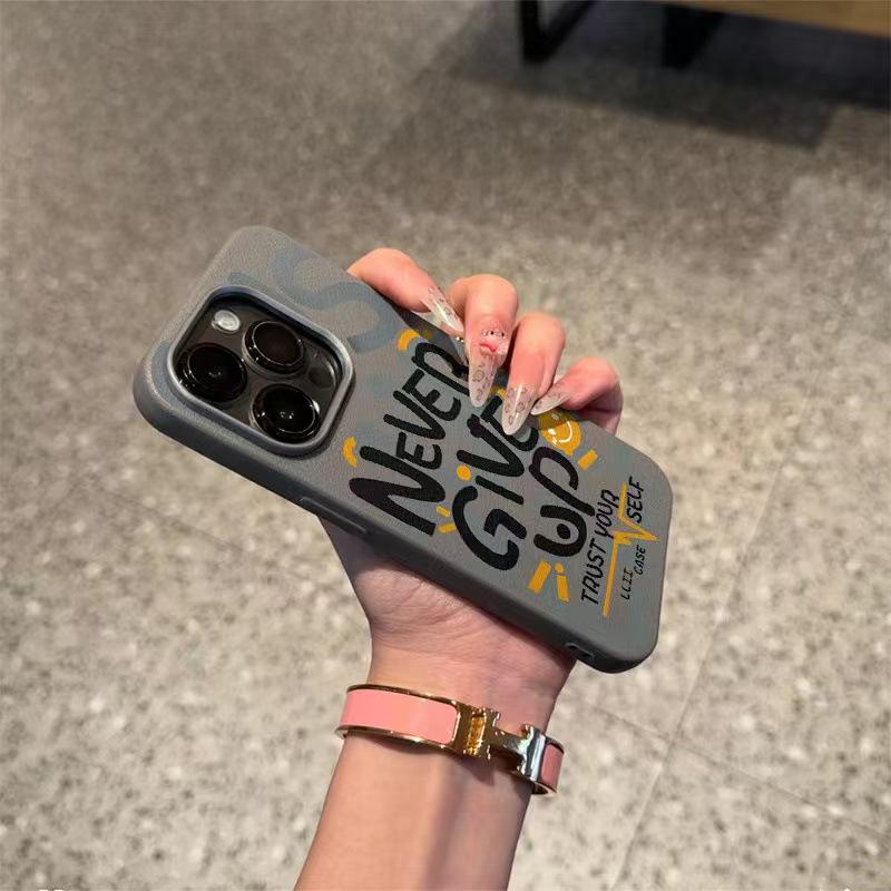

Never Give Up iPhone Case: Compatible with iPhone 12-17, Creative Design for Europe & US XR