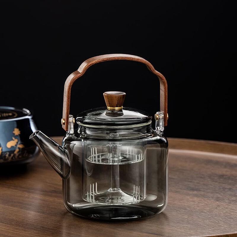 ZISIZ Glass Teapot with Infuser