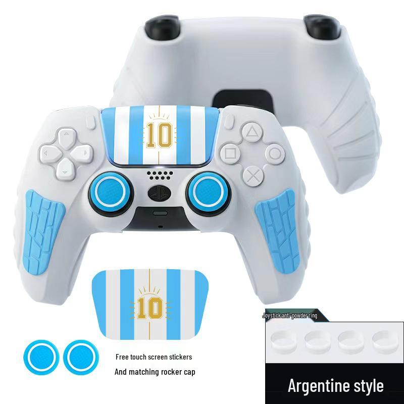 Copertura Protettiva in Silicone Antiscivolo e Antisudore per Controller PS5 per PlayStation 5