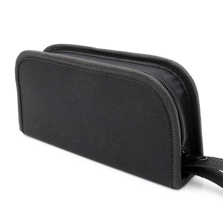 Wenwan Multifunktionale Werkzeugtasche aus Canvas mit Reißverschluss für Kleinteile
