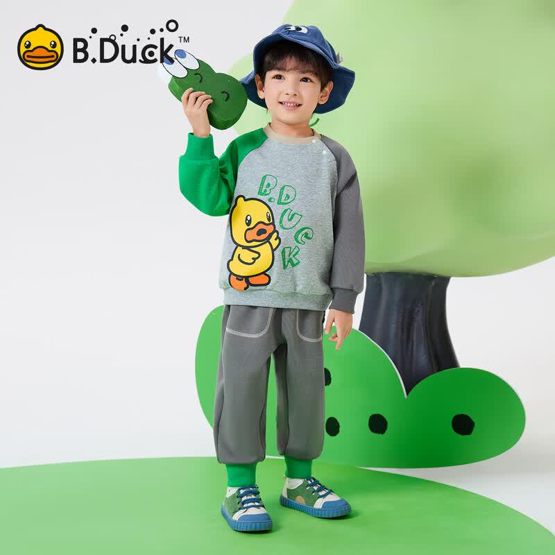 B.Duck Boys' Sweatshirt and Pants Set