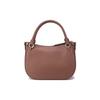 Michael Kors Letter Embossed Leather Tote Bag Women Bags Brown 30H1GRPM1L-LUGGAGE