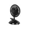 Ventilateur Blow Fan 44-023 Ventilateur De Bureau 6/15 Cm Clip 25 W 2 En 1 Noir