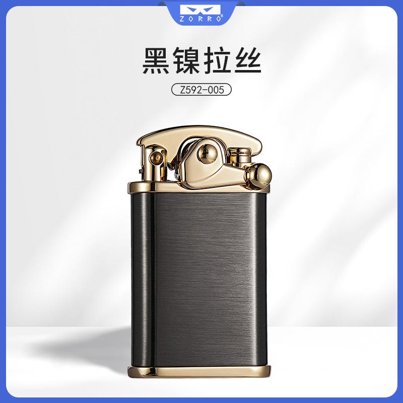 2026 New ZORRO Rocker Series Special-shaped Kerosine Lighter, Creative and Personalized Collection Men's Gift