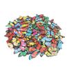 200pcs 7cm Butterfly Decals PVC 3D Butterflies Removable Mural Wall Stickers for Home Room Bedroom Party Decoration
