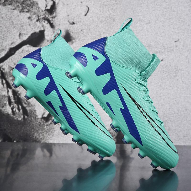 

Футбольные бутсы мужские сломанные ногти TF детские молодежные AG тренировочные газон нескользящие профессиональные игровые бутсы 47