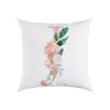 Pillow Sofa Cushion Home Office Cushion Letter Flower Pillow Bedside Backrest Car Pillow Cover