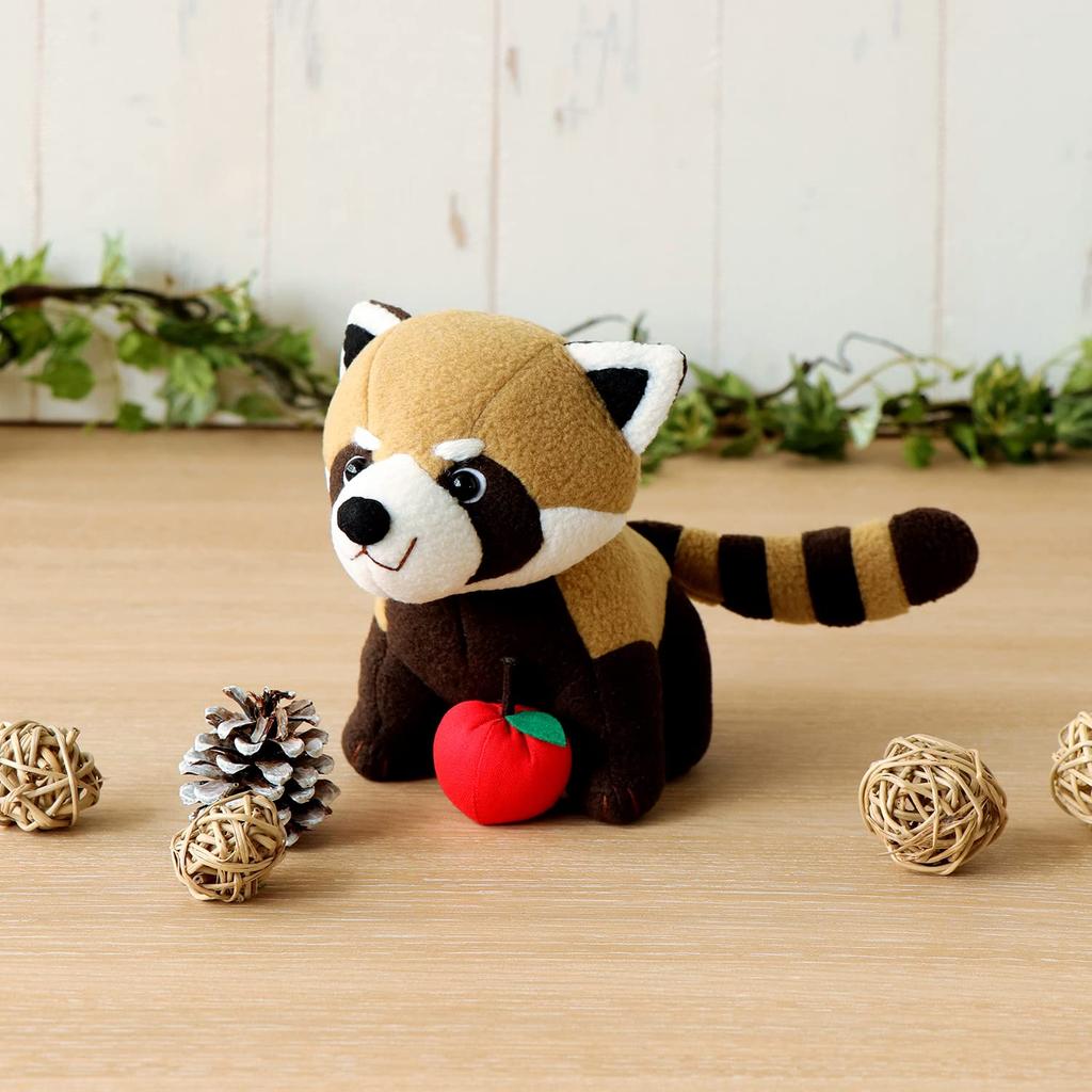 Olympus Plüschtier-Set Happy Zoo Roter Panda Zimt PA-812