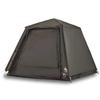 VidaXL Tente de pêche 4 personnes marron libération rapide, tente de camping, tente de jardin, abri d'extérieur, abri de 4005330