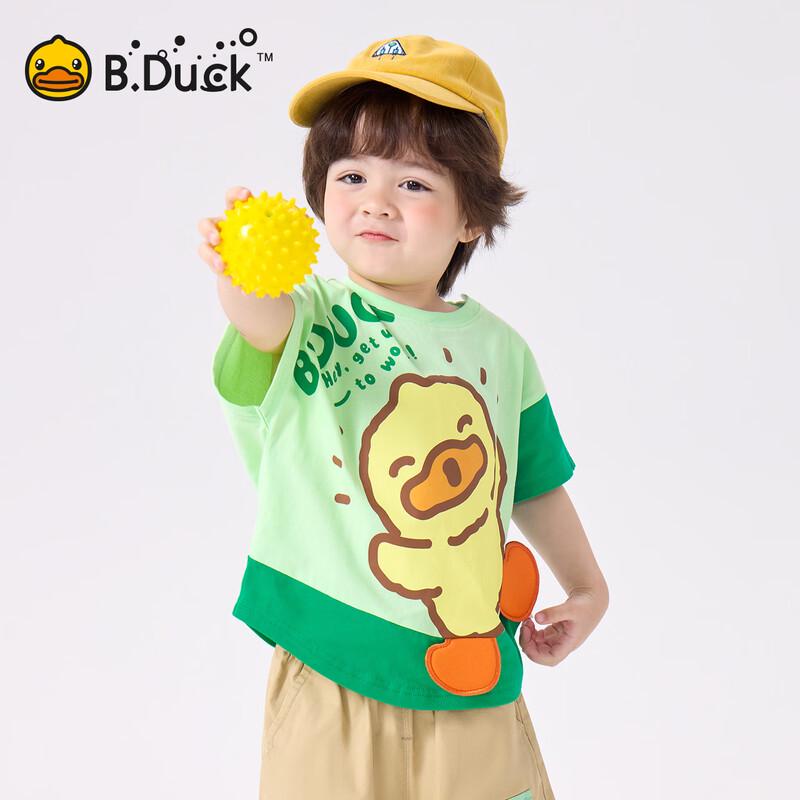 

B.Duck Kids Cartoon Cotton Short Sleeve T-Shirt 120cm