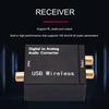 192KHz Audio Converter Adapter Toslink Coaxial Signal To RCA R/L DAC Converter with Optical Cable 1m for Amp Receiver Speaker