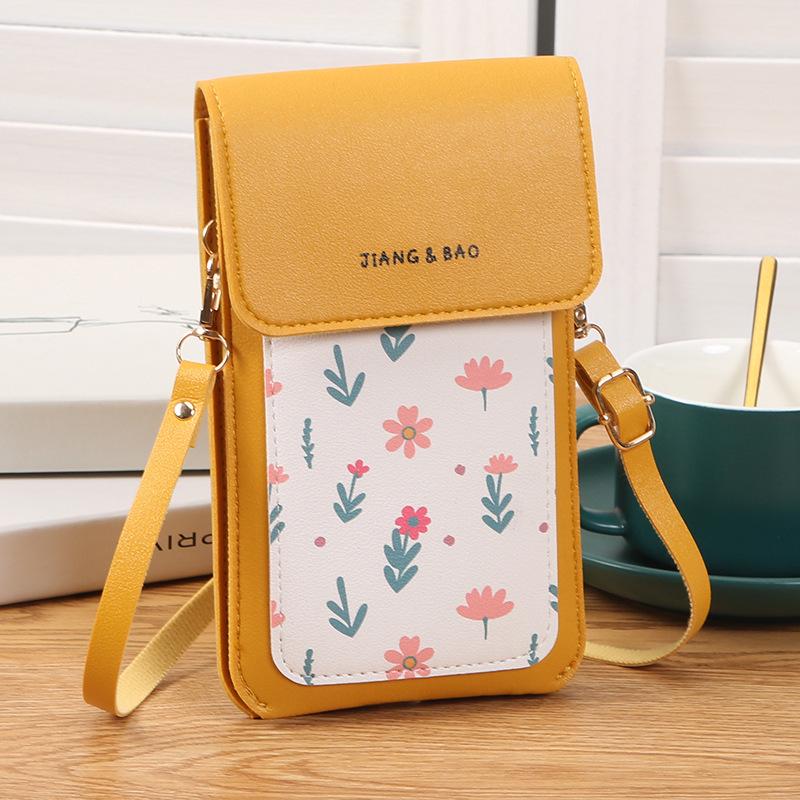 Borsa a tracolla da donna con touchscreen - Piccola borsa a spalla alla moda per telefono e chiavi