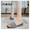 Full Diamonds Slippers Woman Transparent Heels Sandals Plus Size 35-40 Ladies Casual Flipflops Femme Comfy Slides Crystal Shoes