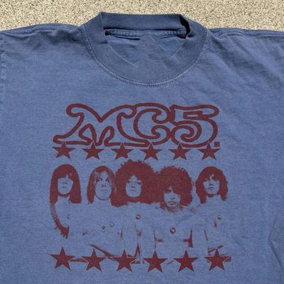 Vintage MC5 T Shirt 90s  Rock Band Tour Punk Youth S5XL CO21.2 Unisex T-Shirt