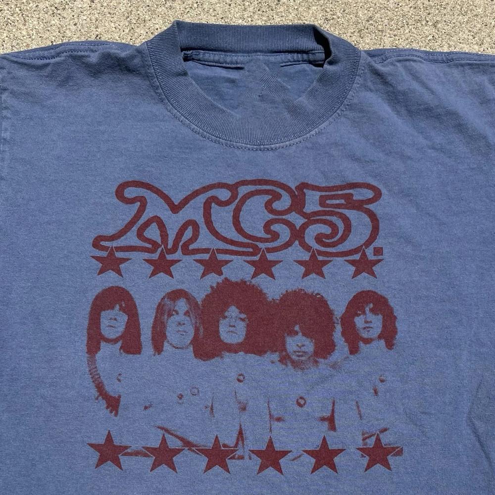

Vintage MC5 T Shirt 90s Rock Band Tour Punk Youth S5XL CO21.2 Unisex T-Shirt XXXL