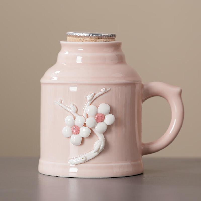 OLOEY Begonia Creative Stewing Teapot Water Cup