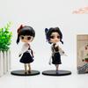 2026 Anime 13cm Demon Slayer Figure Nezuko Tanjirou Zenitsu Inosuke Kyoujurou Giyuu Kawaii Action Figures PVC Model Playthings Gift