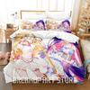 3D Print Panty And Stocking Bedding Set Single Twin Full Queen King Size Bed Set Adult Kid Bedroom Duvetcover Sets Anime Be