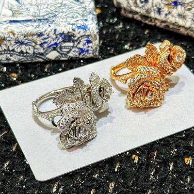 New Hot Brand Vintage Women' Rings Luxury Jewelry For Women Designer Rings Gift Weeding Fashion Pure 925 Silver Lady Party Rings