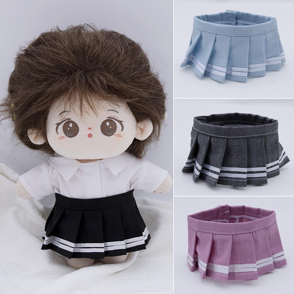 For 15cm Cotton Doll Skirts Dresses Cartoon Plush Doll Replacement Outfit Playing House Accessories Mini Clothes