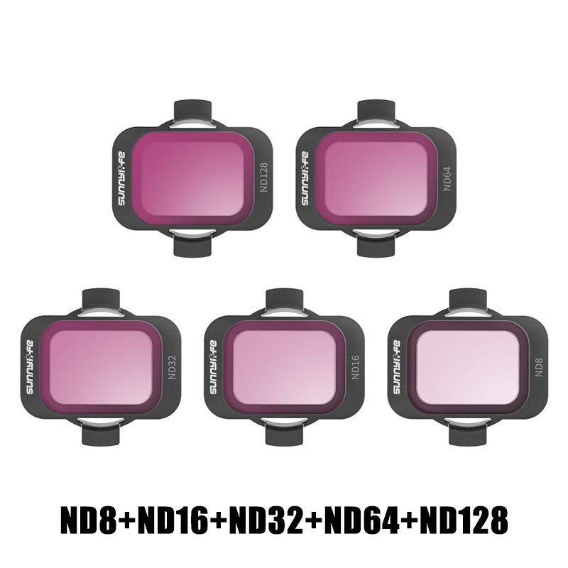 DJI Avata 1 için Drone Filtre Seti 1 Filtre MCUV HD Optik Cam Lens Su Geçirmez Çizilmez ND8/16/11/61/118 Aksesuarlar