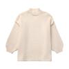 2024 Autumn/Winter Women's Stand-up Collar Knitted Sweater - American Blogger Style, Korean Version