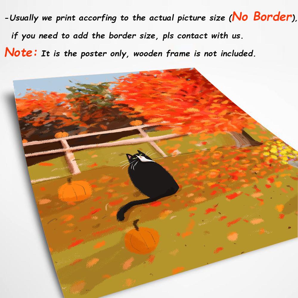 Funny Jungle Cat Poster Sailboat Western Cowboy Cats Canvas Painting Cat Lover Gift Wall Art Pictures for Living Room Home Decor