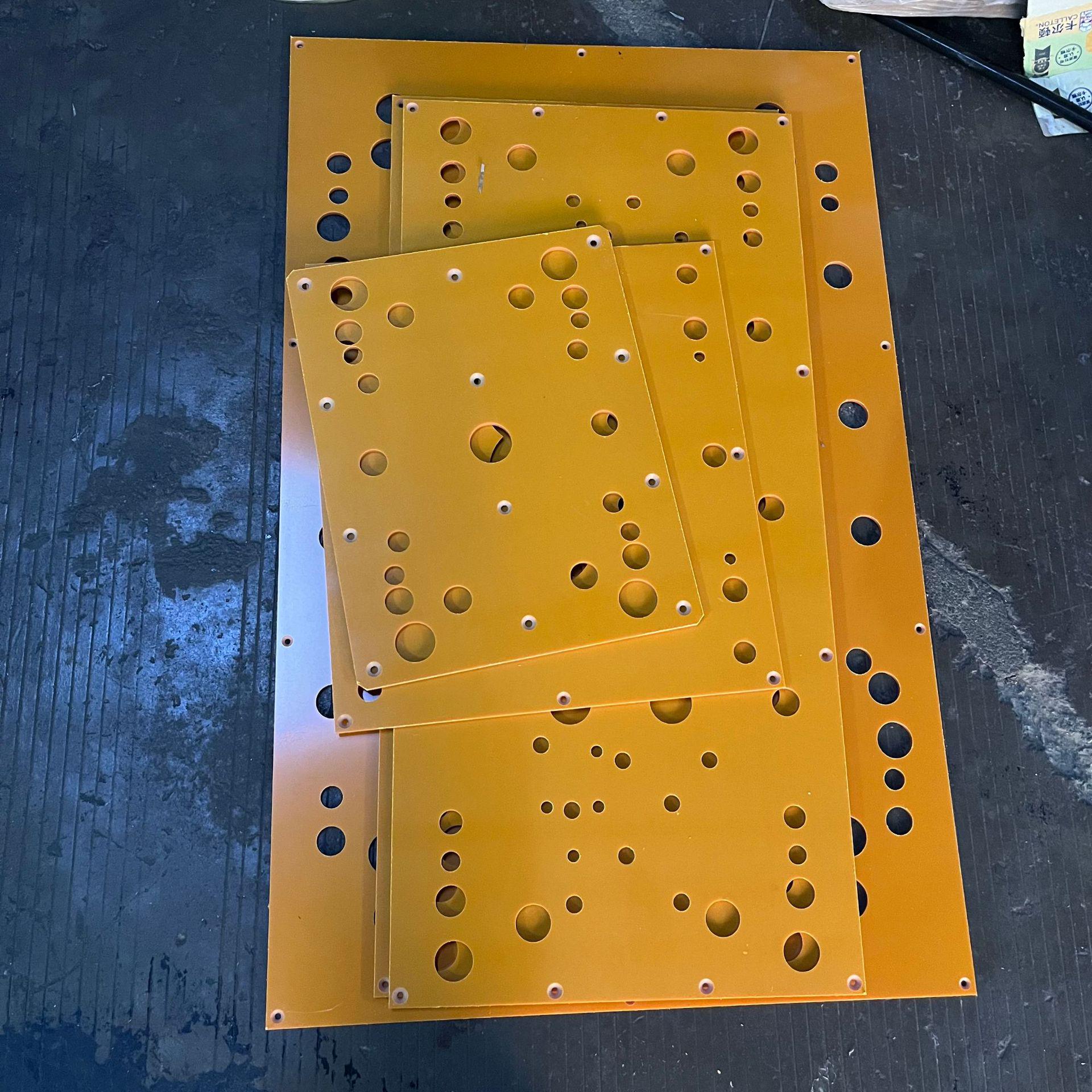 High-Temperature Resistant Black Phenolic Resin & Orange Bakelite Anti-static Insulation Board