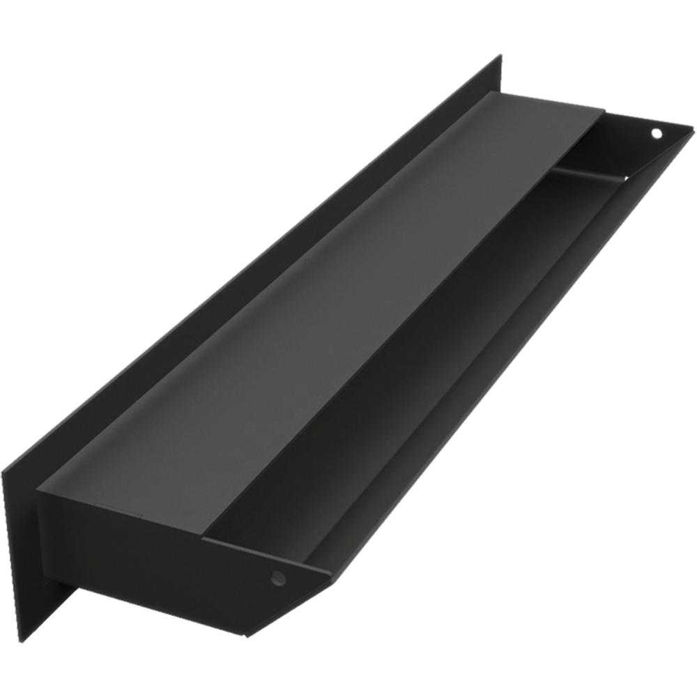 Cubierta de ventilación LUFT 6x40 negro Slim