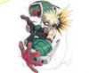 Premium Anime My Hero Mouse Pad With Katsuki Bakugo Design For Gamers And Offices