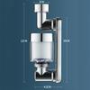 Universal Tap Extender Aerator with Filter 1080° Swivel Splash-proof Faucet Filter Removes Chlorine & Heavy Metals for Cleaner