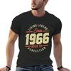 Living Legend Since 1966 Birthday T-Shirt graphics quick drying summer clothes sweat shirts,